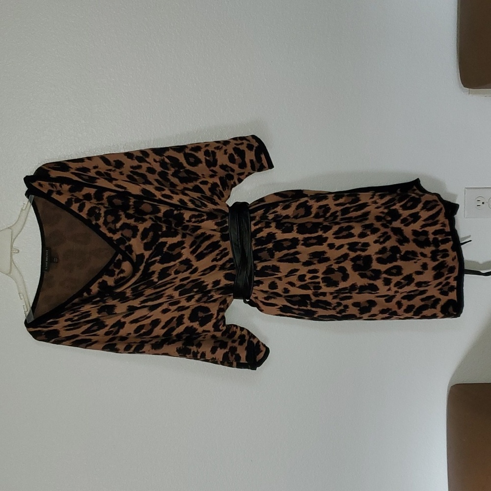 Sweater wrap dress cardigan